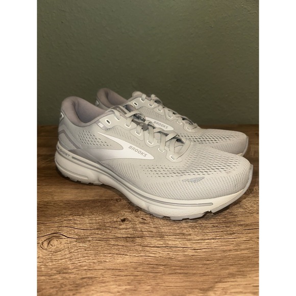 Brooks Shoes - Brooks Ghost 15 Women's Size 10 Wide Running Shoes Gray